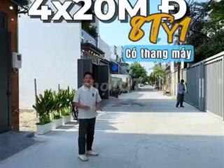 Bán Nhà Phố Có Thang Máy 4x20m Thạnh Xuân - Giá 8.1 Tỷ