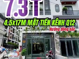 Bán Nhà Phố Mặt Tiền Kênh Lê Quang Hòa Full Nội Thất