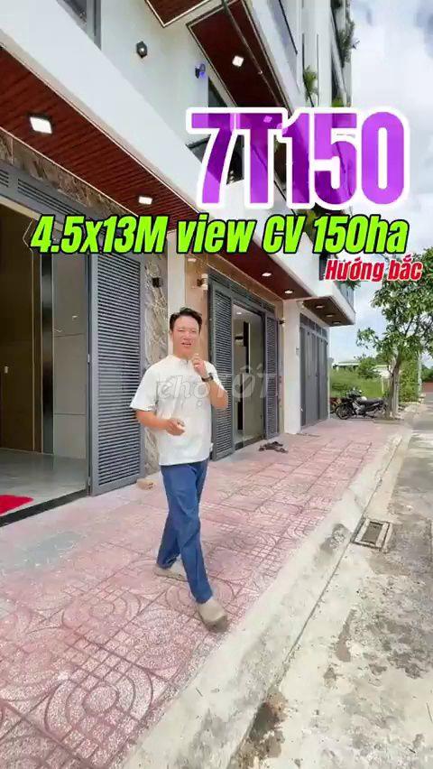 Bán Nhà Phố Full Nội Thất View Công Viên 150ha