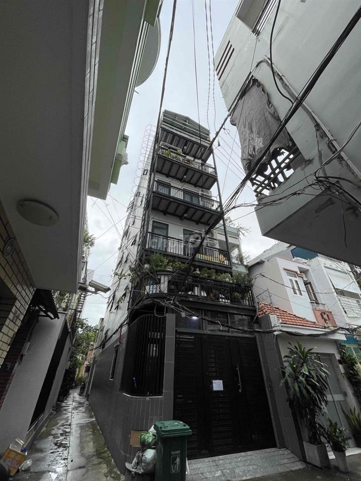 TÒA NHÀ 6 TẦNG ĐANG CHO THUÊ TẠI CƯ XÁ PHAN ĐĂNG LƯU, BÌNH THẠNH