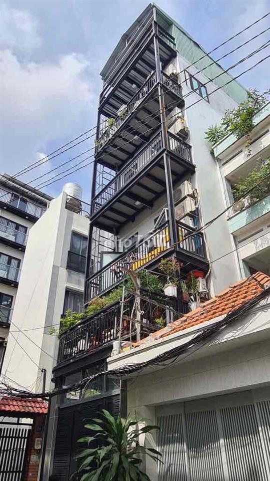 TÒA NHÀ 6 TẦNG ĐANG CHO THUÊ TẠI CƯ XÁ PHAN ĐĂNG LƯU, BÌNH THẠNH
