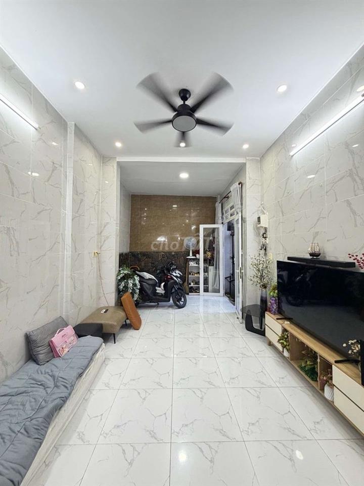 nhà bán phan văn trị 3 tầng sổ hồng riêng 52m2