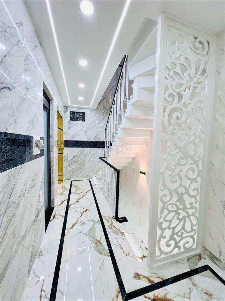 nhà bán nguyễn văn khối 6 tầng tháng máy , 52m2 