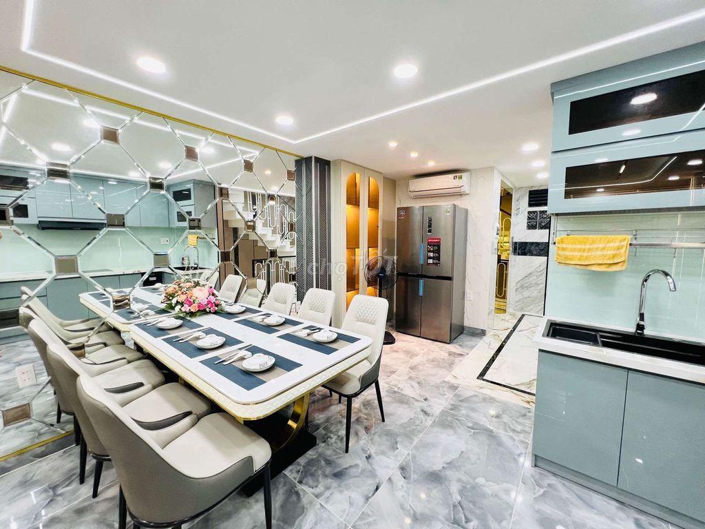 nhà bán nguyễn văn khối 6 tầng tháng máy , 52m2 
