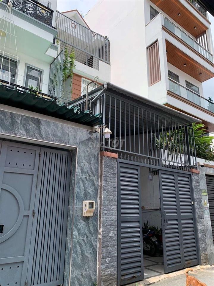nhà bán 4 tầng lê đức thọ 67m2, hẽm xe hơi thông