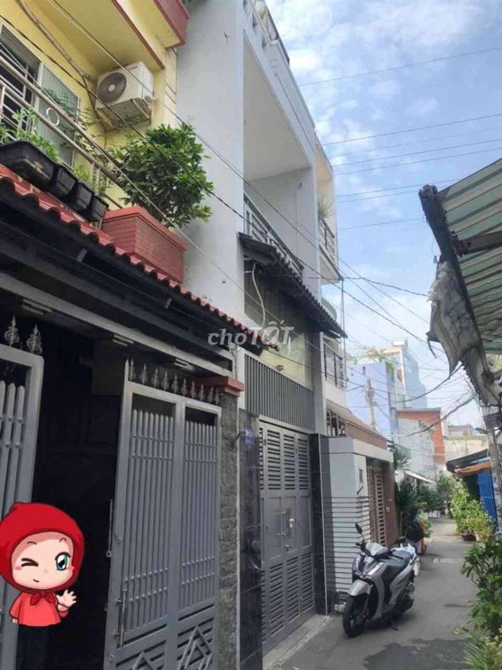 Bán nhà 3 tầng 4x12m đường Nguyễn Văn Khối 3PN hẻm thông
