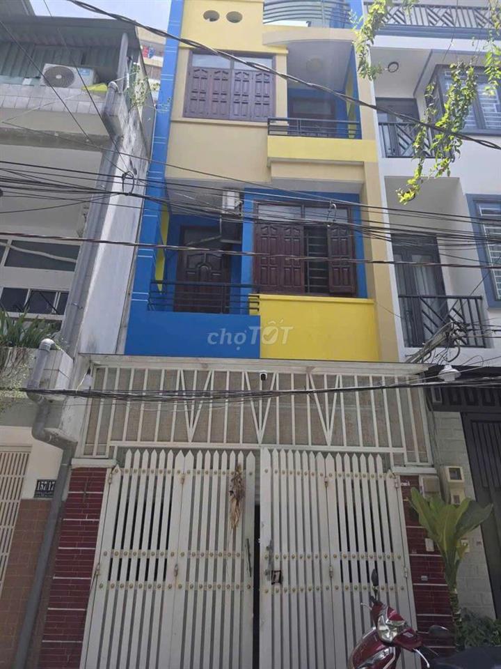 Nhà cho thuê... NC Nhà Phố. 4 Tầng. Hẻm XH đường D2, P.25, Q.BT