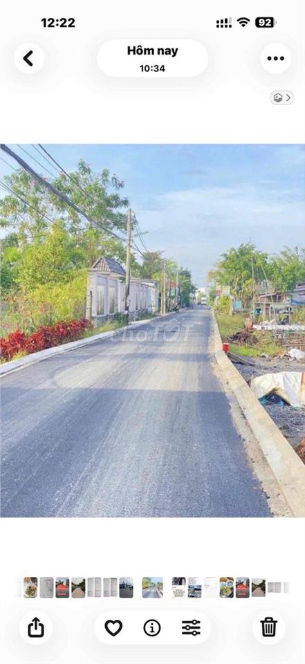 BÁN ĐẤT RỘNG MẶT TIỀN ĐƯỜNG LÀNG HOA BÀ BỘ CÁCH DHYD 500m