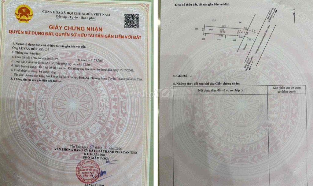 CHÍNH CHỦ BÁN 410m2 ĐẤT MẶT TIỀN ĐƯỜNG LÀNG HOA KIỂNG BÀ BỘ KẾ ĐHYD
