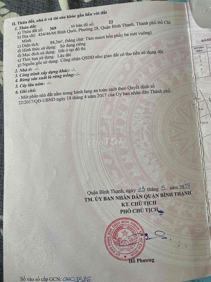 bán nhà 1 trệt,1 lầu hẻm 434/46/66