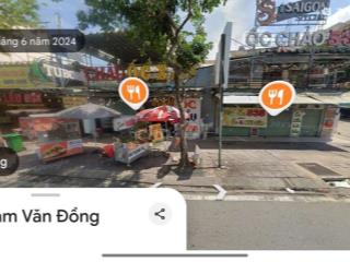 🔥  BÁN CĂN GÓC 2 MẶT TIỀN NGANG 18M PHẠM VĂN ĐỒNG 18M– BÌNH THẠNH ,HCM
