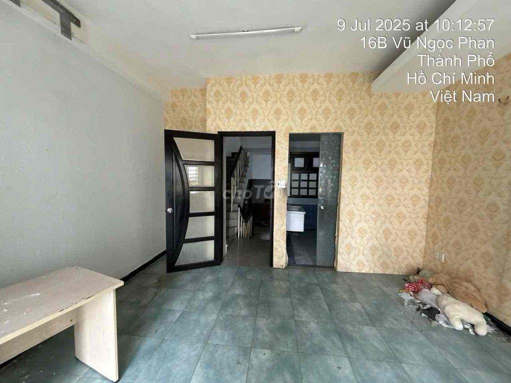 Hẻm 6m Nơ Trang Long, 4.4 x 18m 78m2, trệt 3 lầu, Giá 10.8 tỷ