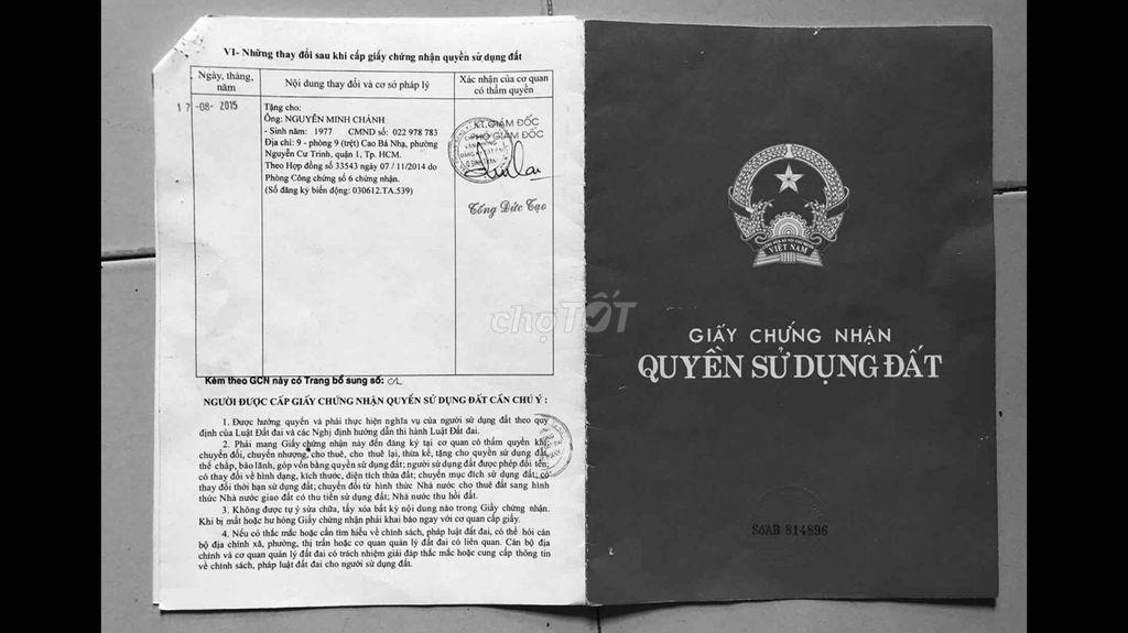 BÁN NHÀ HOÀNG HOA THÁM, BÌNH THẠNH – HẺM 5M XE HƠI – KHÔNG NGẬP NƯỚC