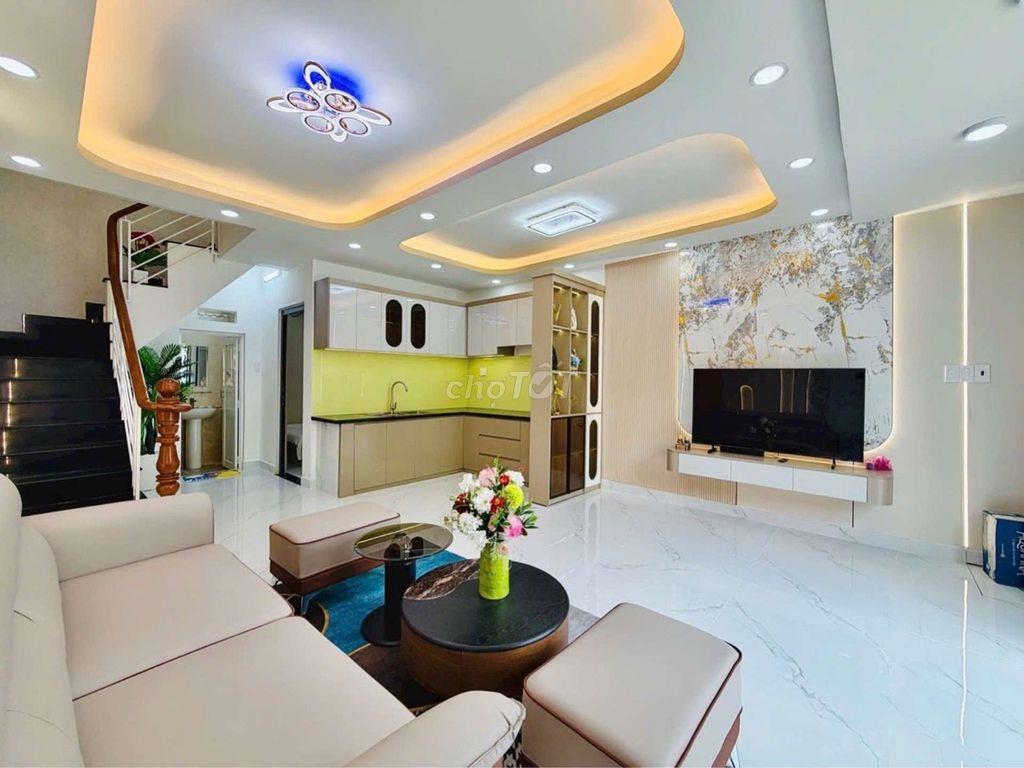 Bán Nhà Mặt tiền Ở và Kinh Doanh ( Lê Văn Thọ )DS 4 - Full nội thất .