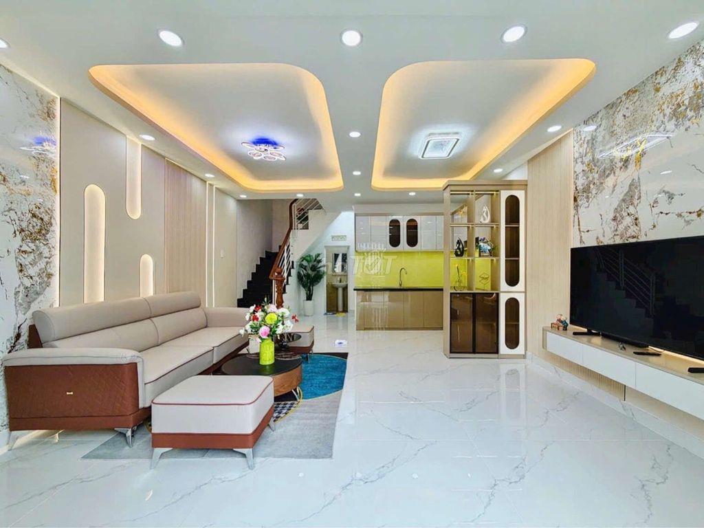 Bán Nhà Mặt tiền Ở và Kinh Doanh ( Lê Văn Thọ )DS 4 - Full nội thất .