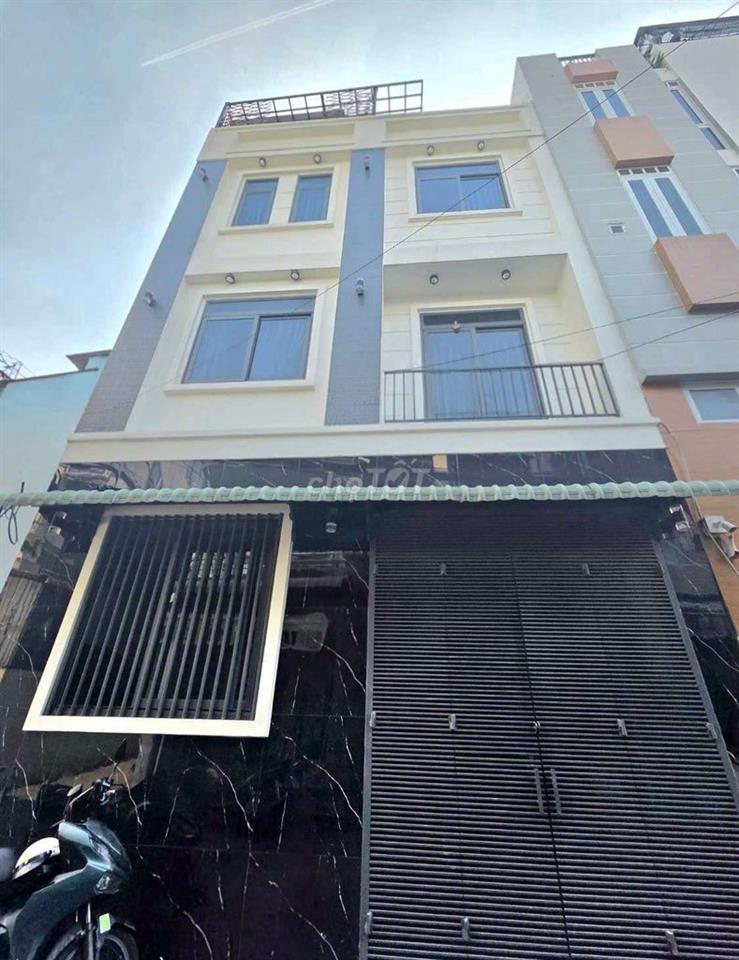 Bán Nhà Phan Huy Ích - 32m2 - 4 Tầng BTCT - Sát Emart .