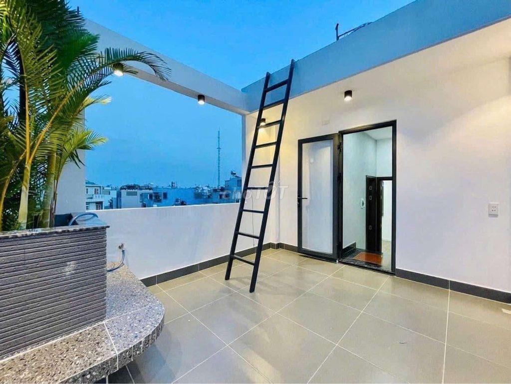 Siêu Phẩm 6 ₫ - 5 lầu - hẻm ô tô thông - 3 mặt tiền hẻm