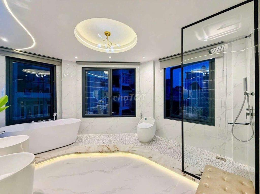 NHÀ 5 TẦNG CĂN GÓC THOÁNG - XÂY MỚI FULL NỘI THẤT LÊ VĂN THỌ 
