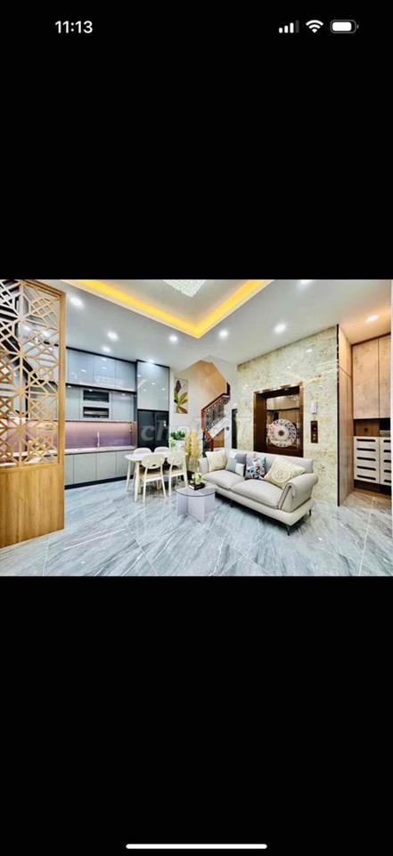 Nhà mặt tiền 5 tầng có thang máy xây mới 100% khu Phan Xích Long