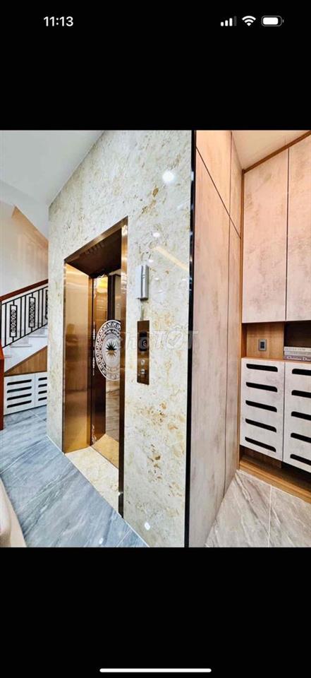 Nhà mặt tiền 5 tầng có thang máy xây mới 100% khu Phan Xích Long