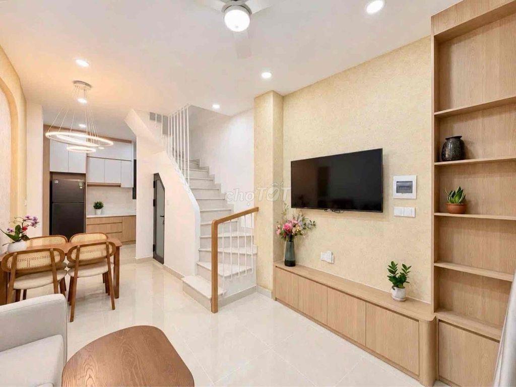 😋NHÀ MỚI QUÁ ĐẸP - VỊ TRÍ QUÁ XỊN KỀ QUẬN 1 - KỀ HẺM XE HƠI TRÁNH 15M