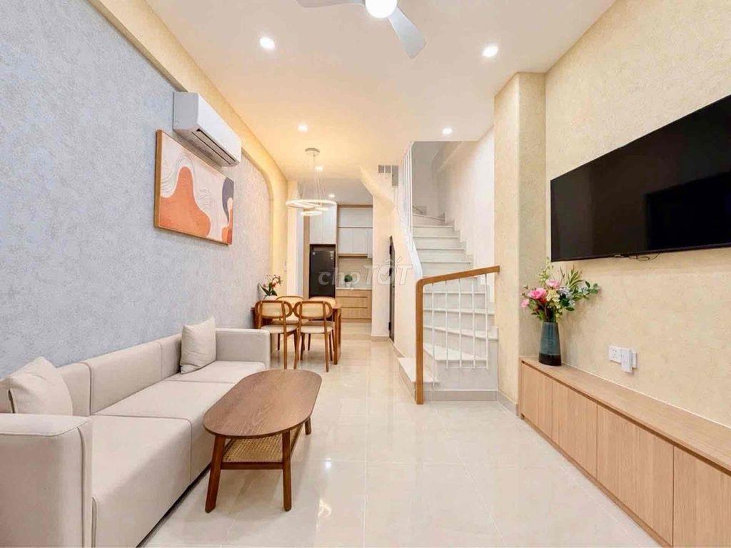 😋NHÀ MỚI QUÁ ĐẸP - VỊ TRÍ QUÁ XỊN KỀ QUẬN 1 - KỀ HẺM XE HƠI TRÁNH 15M