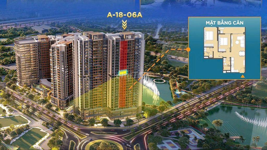 CĂN HỘ 2PN VIEW NHẠC NƯỚC — TÒA A, NEXUS ZONE, THE GLOBAL CITY 