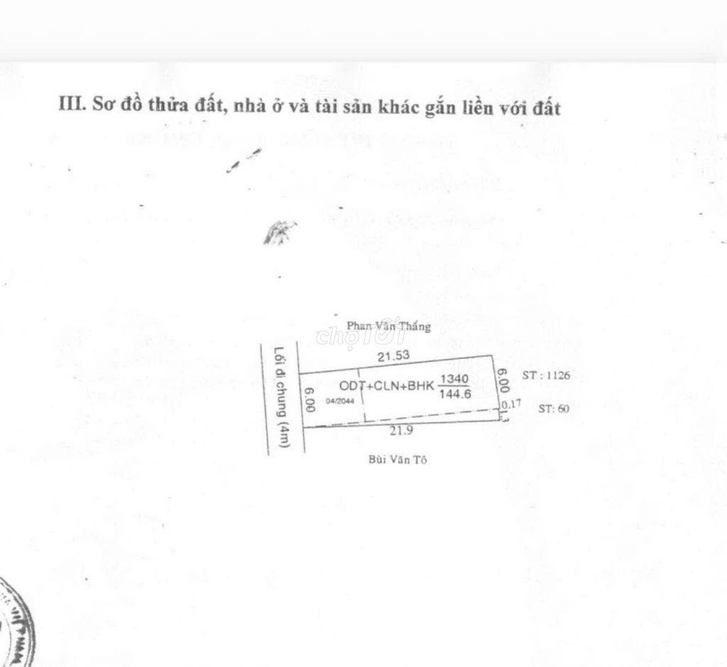 CHÍNH CHỦ BÁN NHÀ TẠI PHƯỜNG PHÚ LỢI, TP. THỦ DẦU MỘT