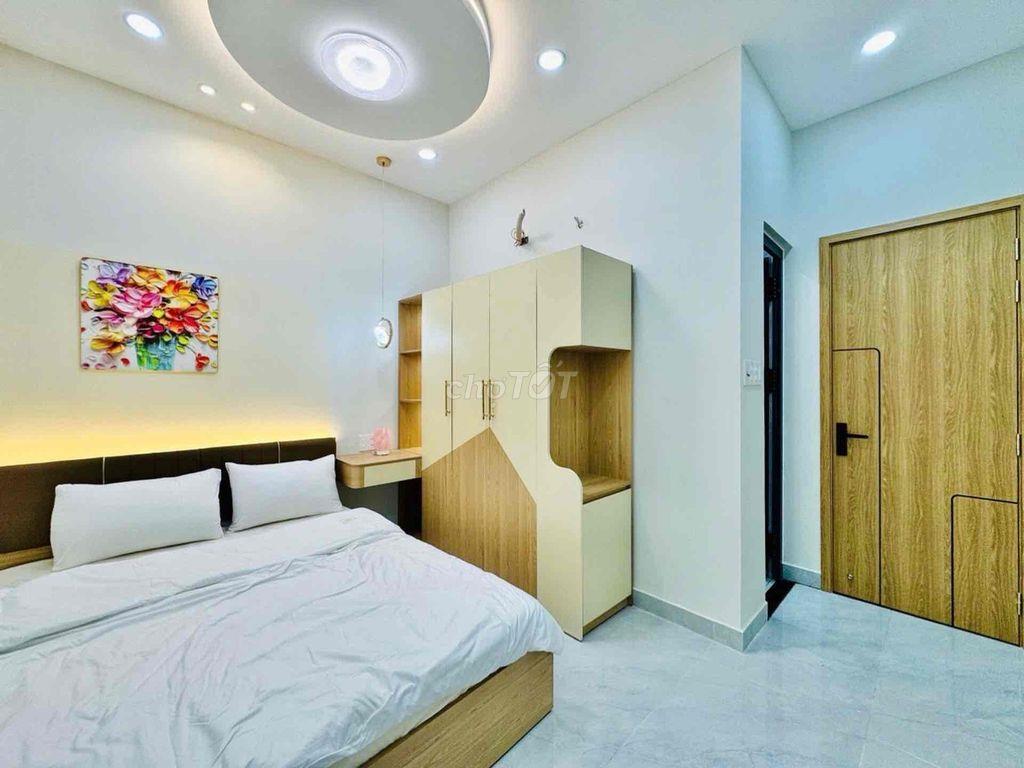 BÙI ĐÌNH TUÝ,p12,BÌNH THẠNH HẺM XE HƠI 5met,45m2 3TẦNG,sát mặt tiền