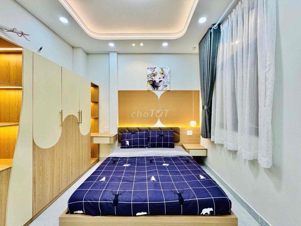 BÙI ĐÌNH TUÝ,p12,BÌNH THẠNH HẺM XE HƠI 5met,45m2 3TẦNG,sát mặt tiền