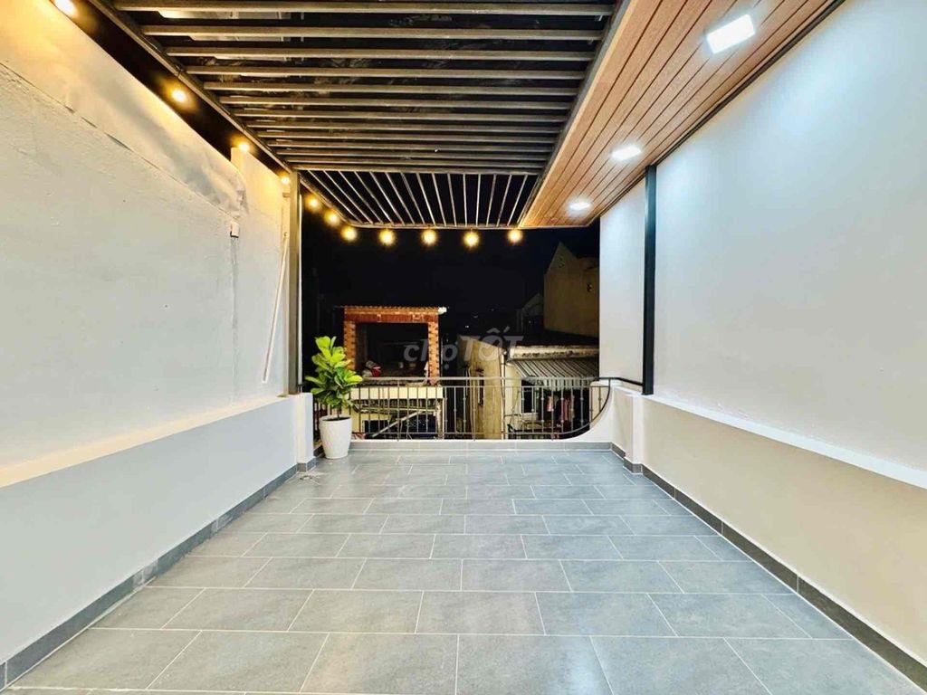 BÙI ĐÌNH TUÝ,p12,BÌNH THẠNH HẺM XE HƠI 5met,45m2 3TẦNG,sát mặt tiền