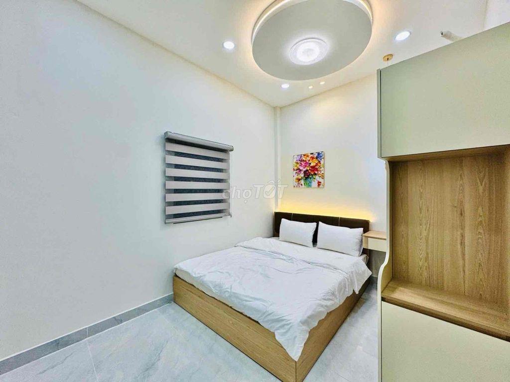 BÙI ĐÌNH TUÝ,p12,BÌNH THẠNH HẺM XE HƠI 5met,45m2 3TẦNG,sát mặt tiền