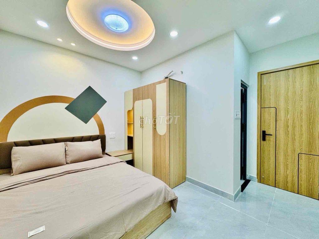 BÙI ĐÌNH TUÝ,p12,BÌNH THẠNH HẺM XE HƠI 5met,45m2 3TẦNG,sát mặt tiền
