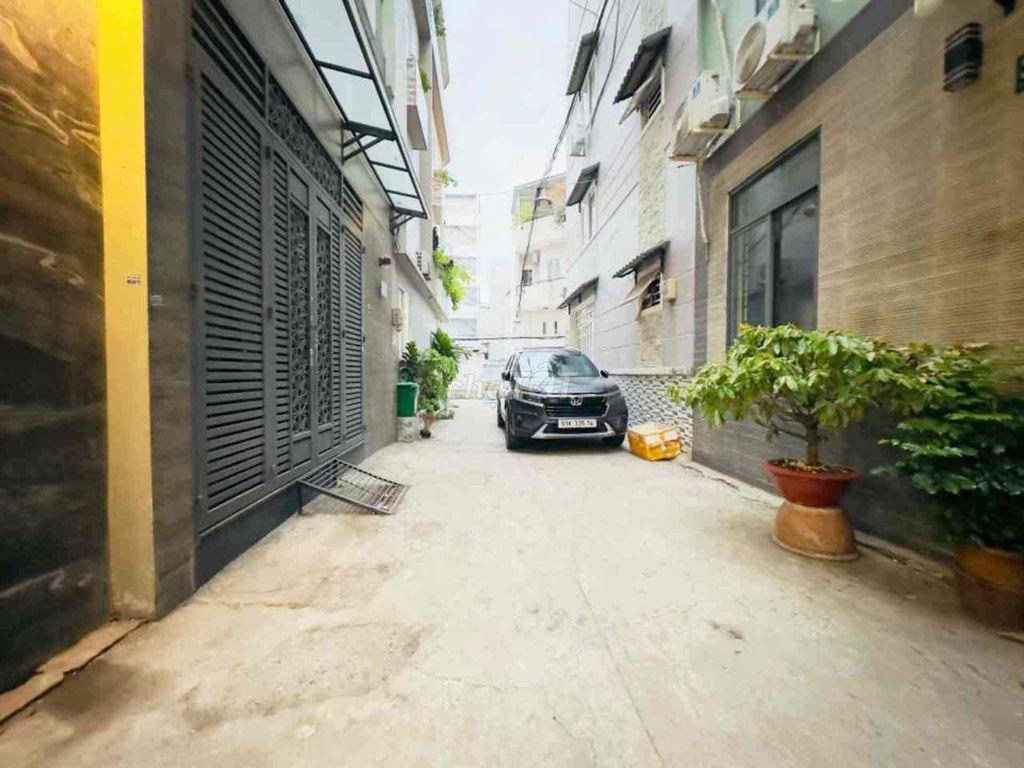 NHÀ ĐẸP BÌNH THẠNH – 5 TẦNG – HẺM XE HƠI – CHỈ 100M RA PHAN VĂN TRỊ