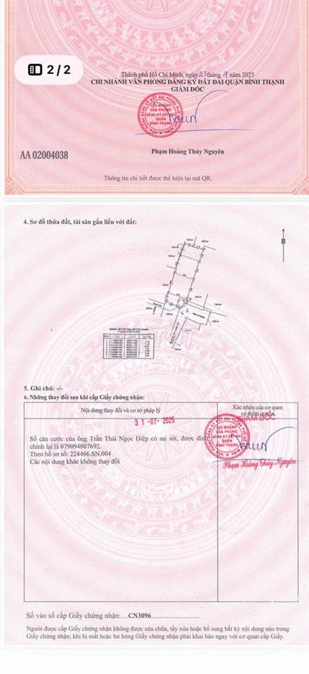 Bán nhà riêng 66/143A Xô Viết Nghệ Tĩnh, 5,65 tỷ, 46,5m2