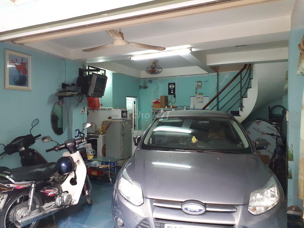 Nhà 1 trệt 2 lầu & sân thượng-xe hơi vô nhà hẻm NTHiền,Bình Thạnh