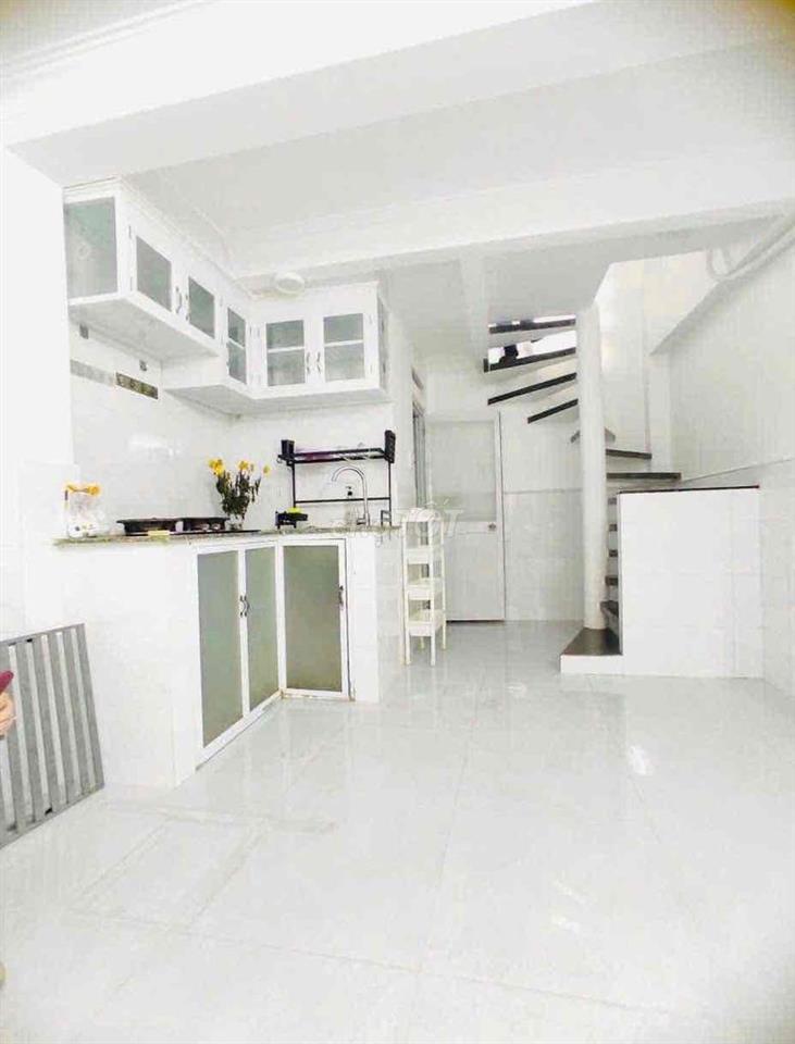 nhà nc mới đẹp 3.5x9 trệt lầu st 1pn 2vs vạn kiếp p3 Bình thạnh