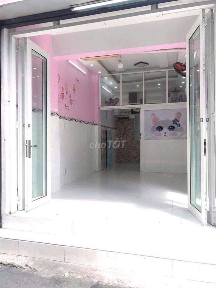 nhà nc mt đường sầm uất 3,5x11 tr L trần văn đang p9 Q3