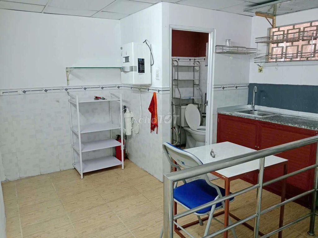 cho thuê lầu 1 dạng như chung cư 50m 2pn Kỳ Đồng P9 Q3