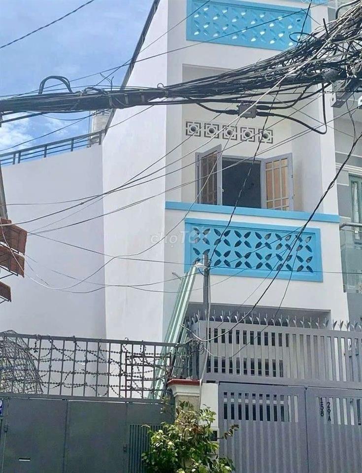 nhà nc 3x10 nở hậu chữ L 2 lầu 3pn 4vs Hòa Hưng p12 Q10