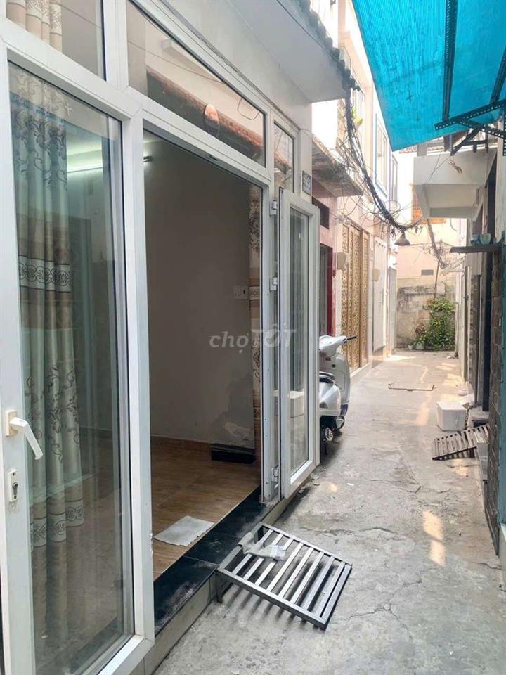 nhà căn góc nhỏ xinh trệt lầu 1pn Điện biên phủ  p11 Q10