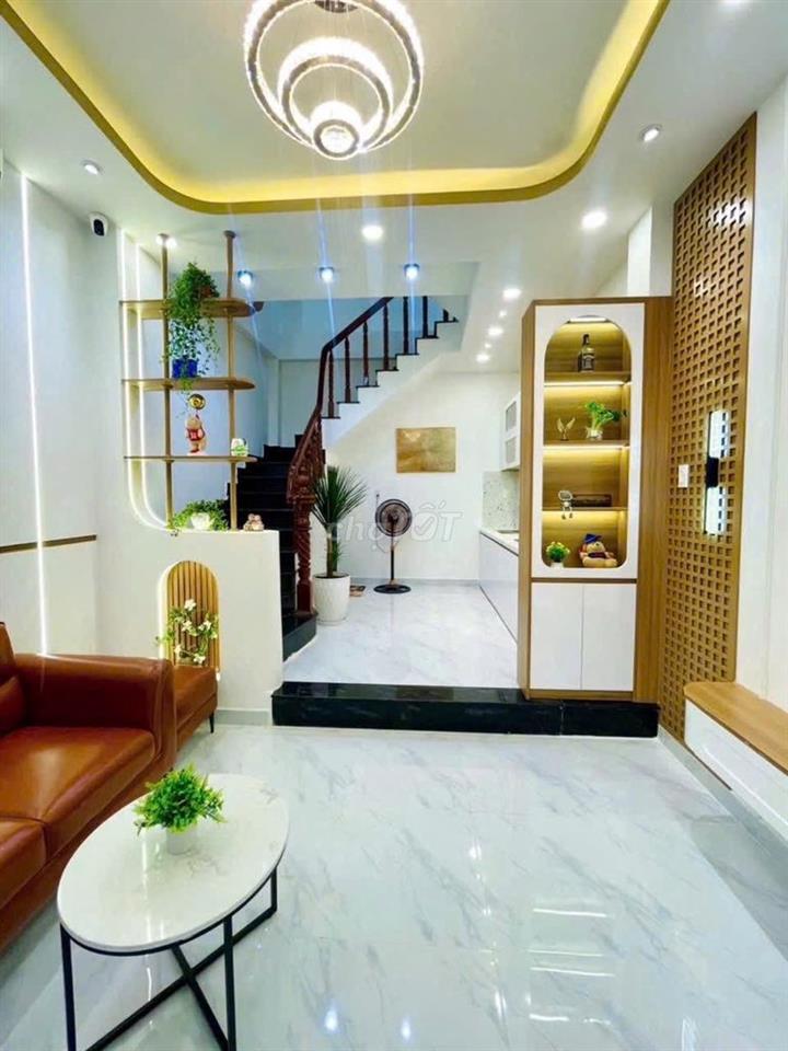 CHO THUÊ NHÀ ĐẸP LÊ QUANG ĐỊNH, BÌNH THẠNH–3 LẦU, CÓ PIN MẶT TRỜI