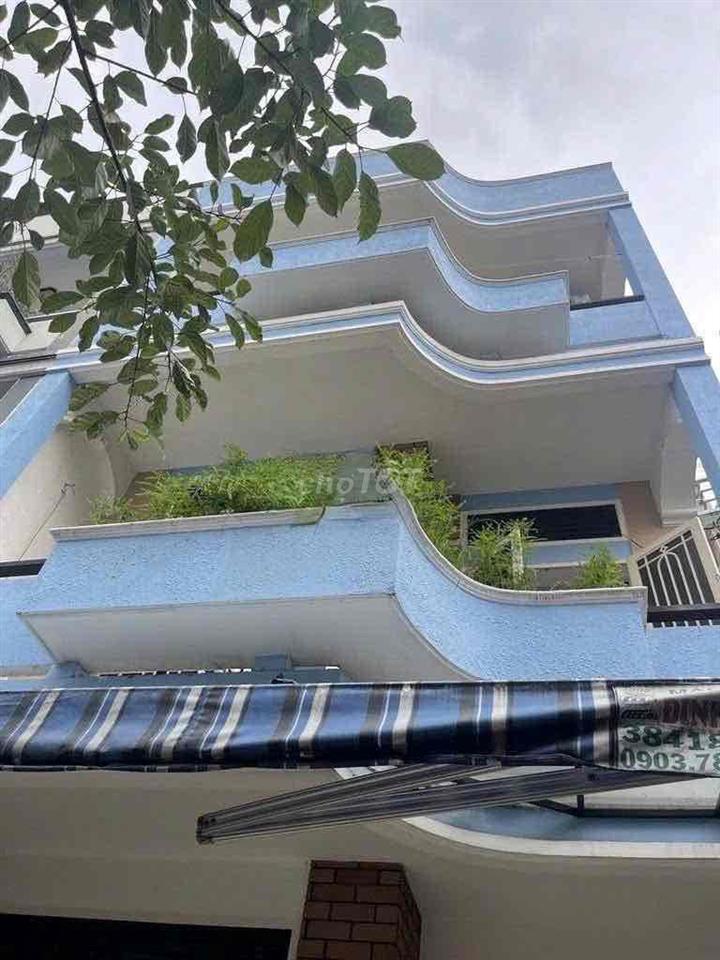 Nhà rộng rãi Bình Thạnh,  nhà trệt 2 lầu, ôtô ngủ trong nhà