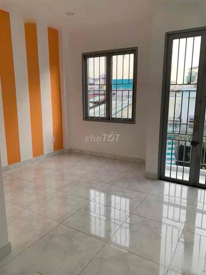Nhà Mới trệt 2 Lầu Bình Thạnh, có sẵn nội thất