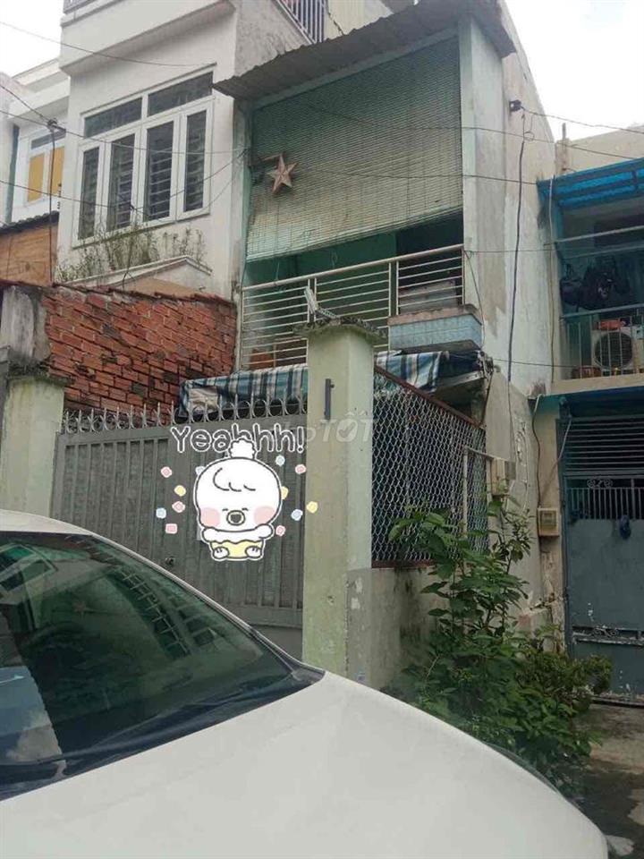 Cho thuê nhà HX tải đường Nơ Trang Long, Nhà 1 trệt 2 lầu