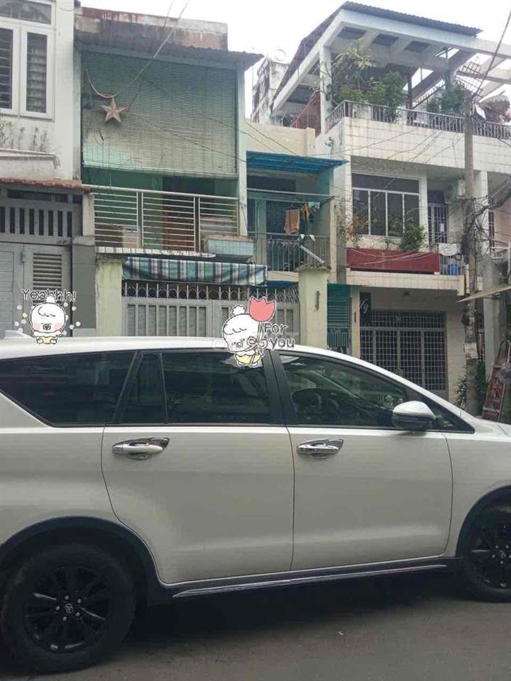 Cho thuê nhà HX tải đường Nơ Trang Long, Nhà 1 trệt 2 lầu