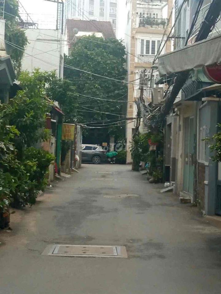 Cho thuê nhà HX tải đường Nơ Trang Long, Nhà 1 trệt 2 lầu
