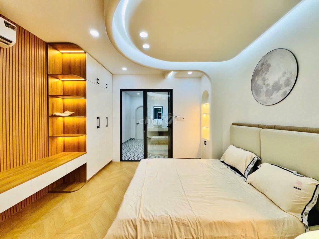 NHÀ ĐẸP HXH FULL NT 5 TẦNG, 4PN, NGAY CHỢ BÀ CHIỂU, VỪA Ở VỪA KD