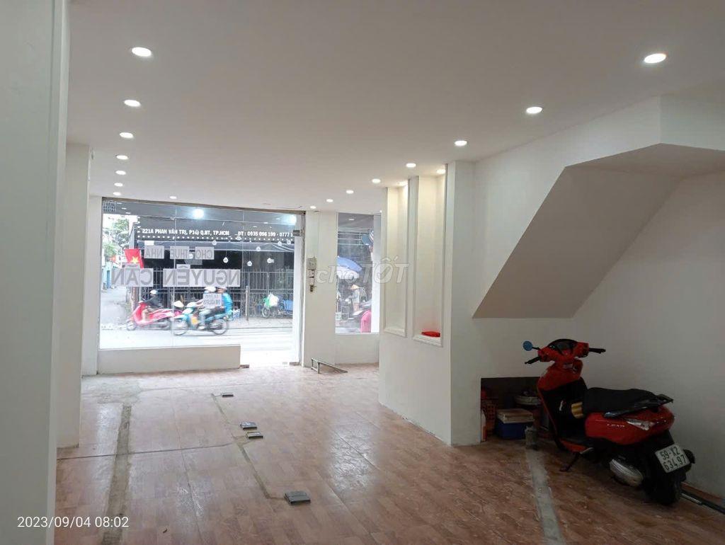 CHO THUÊ NHÀ MT PHAN V TRỊ , NGANG 6,5M | 3 TẦNG | KD TỰ DO, CHỈ 30 TR