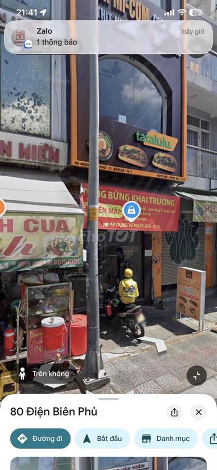 🏠 CHÍNH CHỦ CHO THUÊ NHÀ MẶT TIỀN ĐIỆN BIÊN PHỦ – Q1